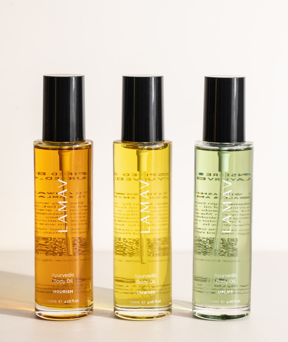 Ayurvedic Body Oils - Trio Ayurvedic Body Oils - Trio