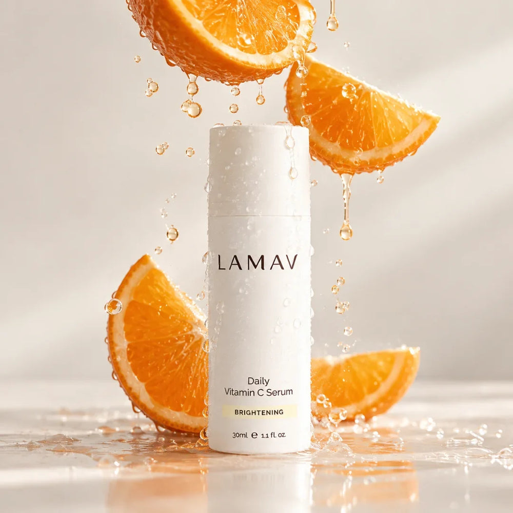 Organic face serums from LAMAV Australia