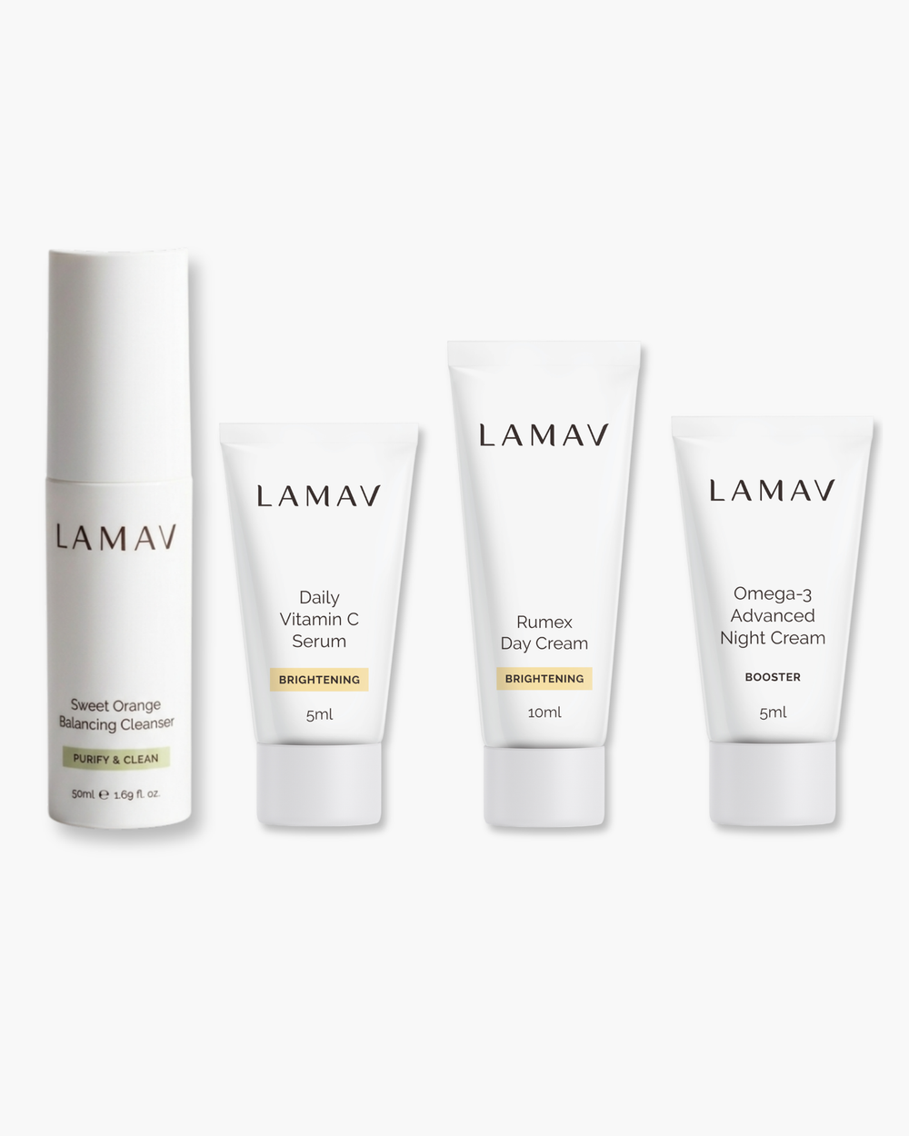 Brightening Discovery Pack by LAMAV — brightening discovery pack | glowing skin routine