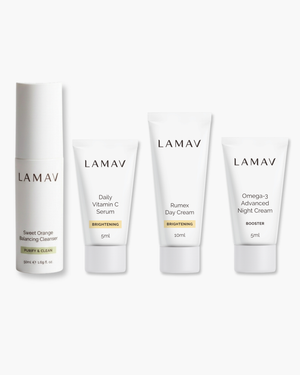 Brightening Discovery Pack by LAMAV — brightening discovery pack | glowing skin routine
