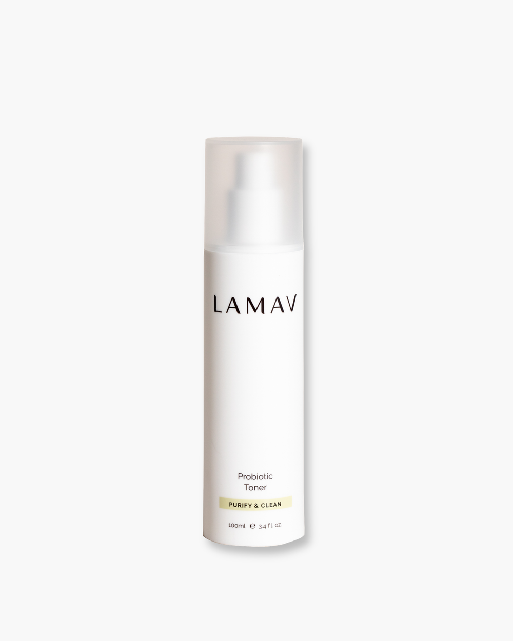Probiotic Toner by LAMAV — front of bottle | award-winning clean beauty