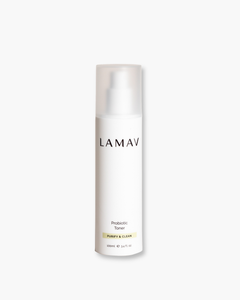 Probiotic Toner by LAMAV — front of bottle | award-winning clean beauty