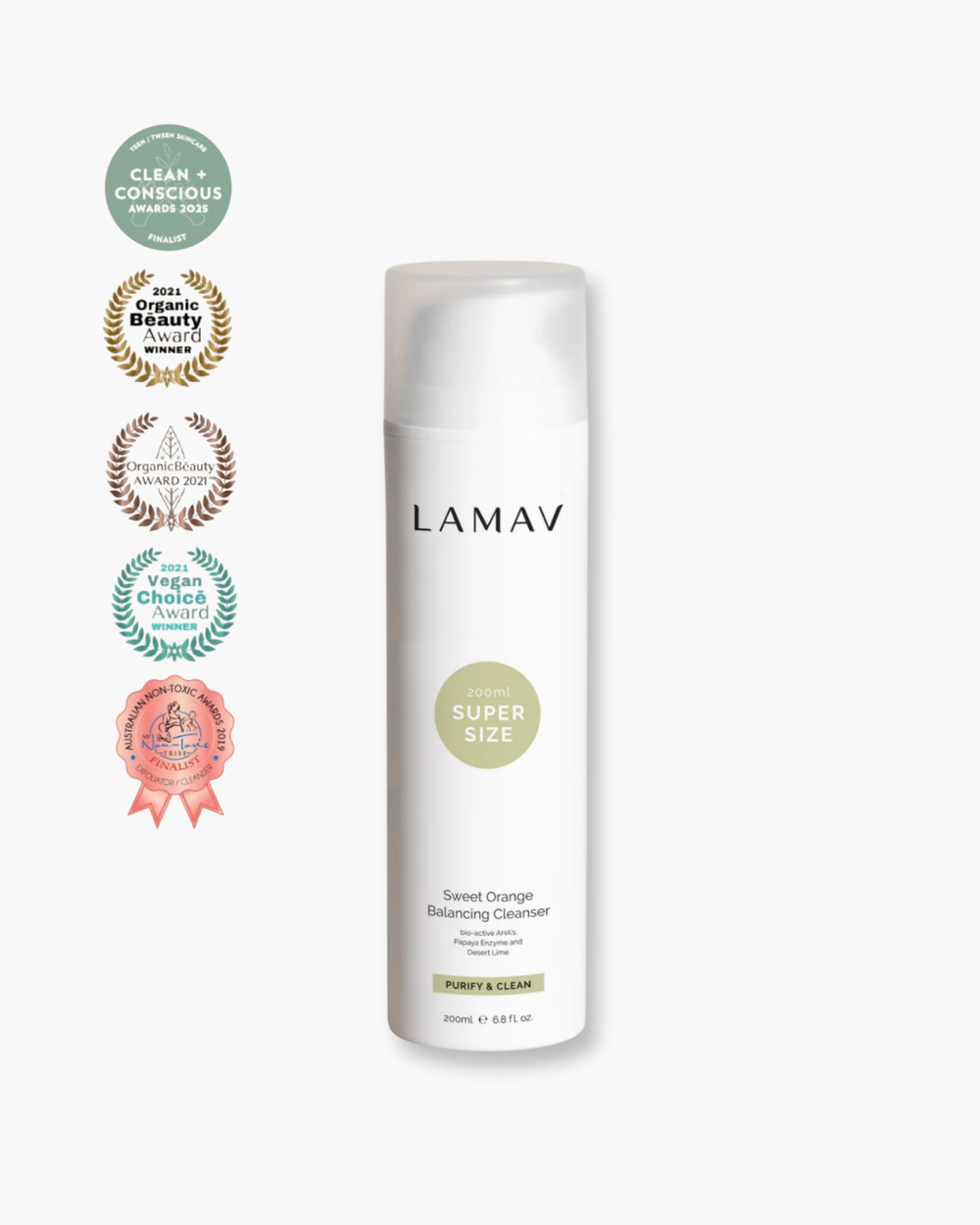 Sweet Orange Balancing Cleanser by LAMAV — balancing-cleanser | gently balances oily skin