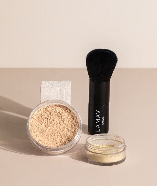 LAMAV Teen Makeup Starter Kit with natural mineral makeup essentials for teen skin