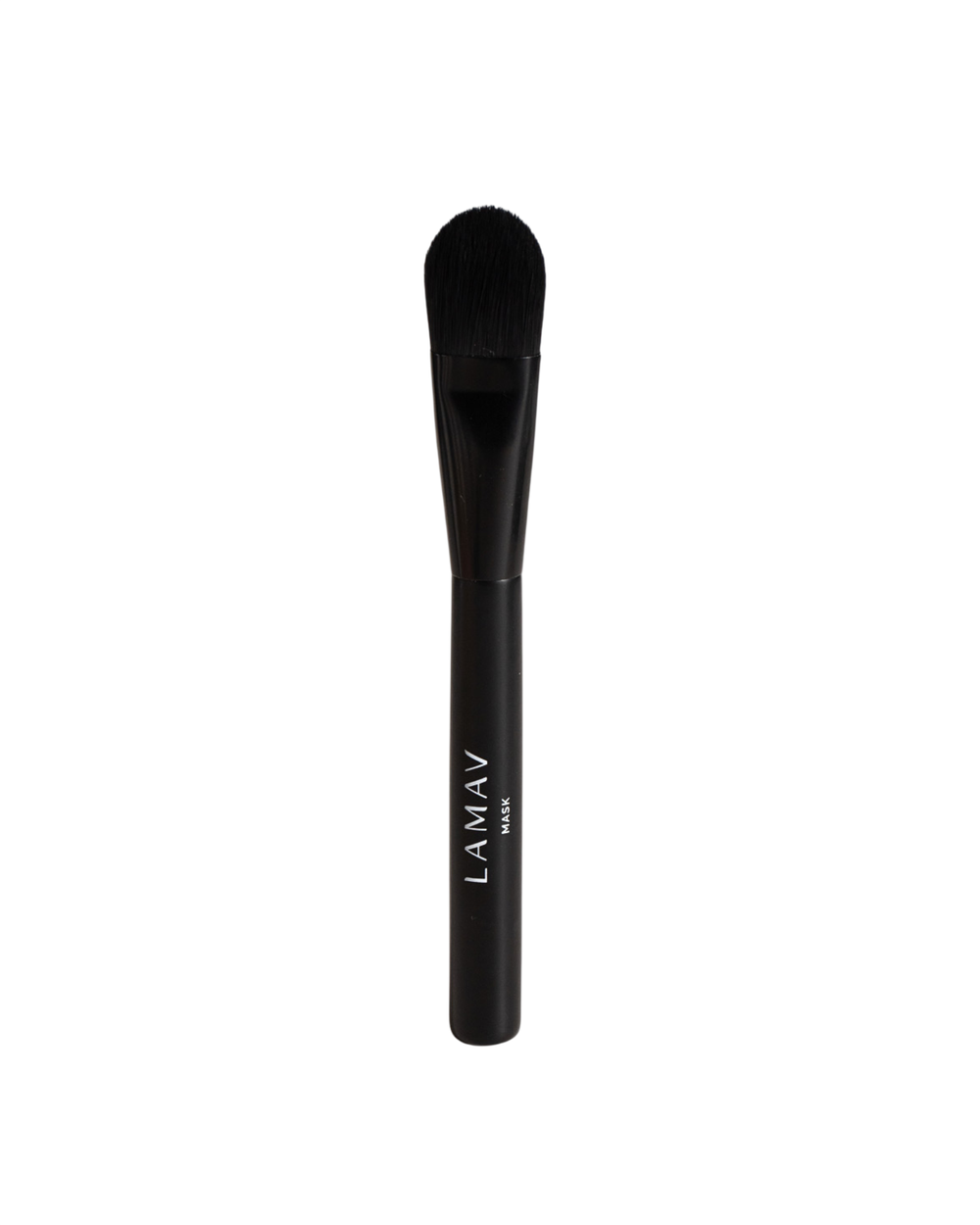 Vegan Mask Brush by LAMAV — black mask brush isolated on white | hygienic and cruelty-free applicator