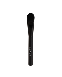 Vegan Mask Brush by LAMAV — black mask brush isolated on white | hygienic and cruelty-free applicator