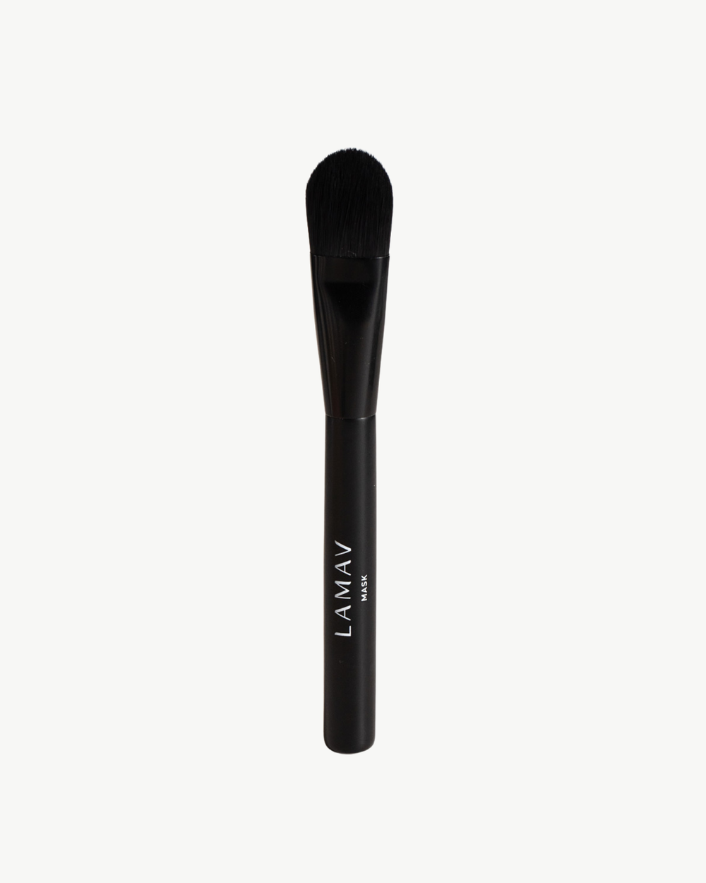 Vegan Mask Brush by LAMAV — black mask brush isolated on white | hygienic and cruelty-free applicator