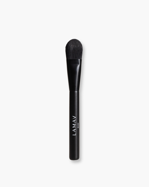 Vegan Mask Brush by LAMAV — black mask brush isolated on white | hygienic and cruelty-free applicator